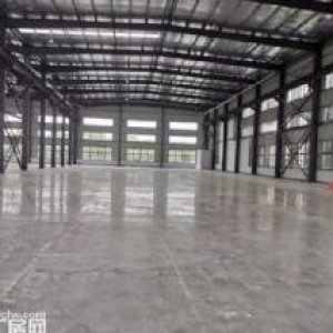 单层厂房2200平出租，高10米，500平起租，有行车，地铁